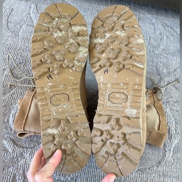 Belleville Goretex Military Army Flight Combat Crewman Boots Size 5.5 W Desert - Picture 6 of 10